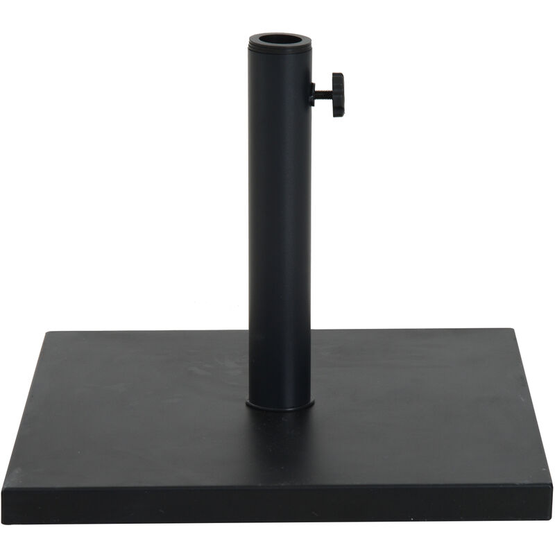 Outsunny - Soporte para Parasol Peso 13 kg con Botón de Bloqueo para 30/35/38 mm Base de Sombrilla Cuadrada de Cemento para Jardín Terraza Balcón
Outsunny - Soporte para Parasol Peso 13 kg con Botón de Bloqueo para 30/35/38 mm Base de Sombrilla Cuadrada de Cemento para Jardín Terraza Balcón