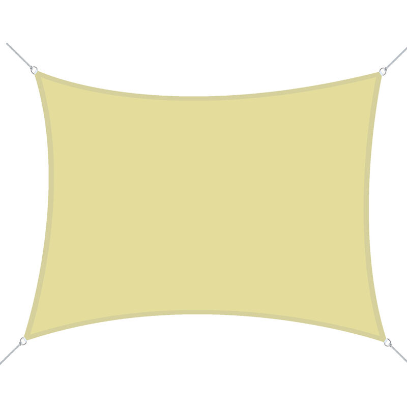 Outsunny - Toldo de Vela Rectangular para Jardín y Exterior Repelente al Agua Protección UV - Amarillo
Outsunny - Toldo de Vela Rectangular para Jardín y Exterior Repelente al Agua Protección UV - Amarillo