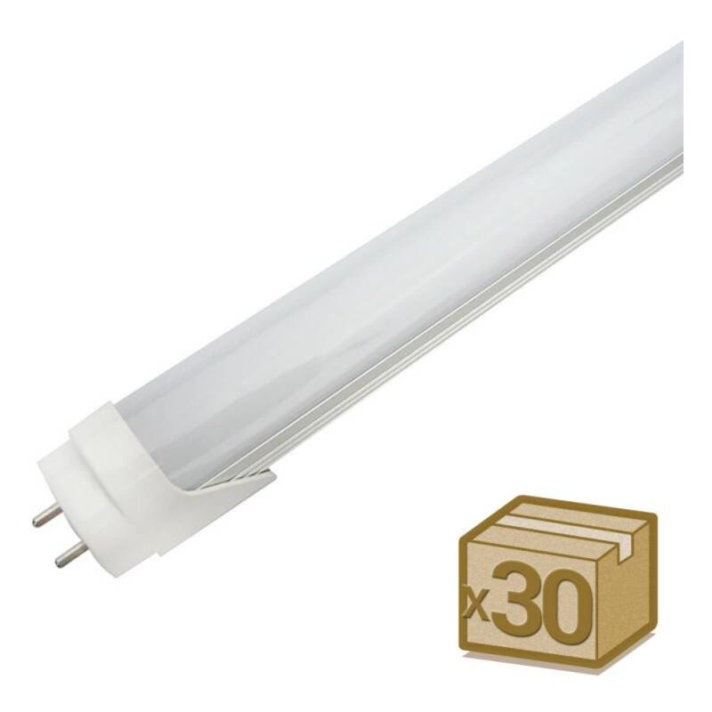 Pack 10 Tubos LED T8 SMD2835 Epistar - Aluminio - 18W - 120cm, Conexión dos Laterales, Blanco cálido - Blanco cálido
Pack 10 Tubos LED T8 SMD2835 Epistar - Aluminio - 18W - 120cm, Conexión dos Laterales, Blanco cálido - Blanco cálido