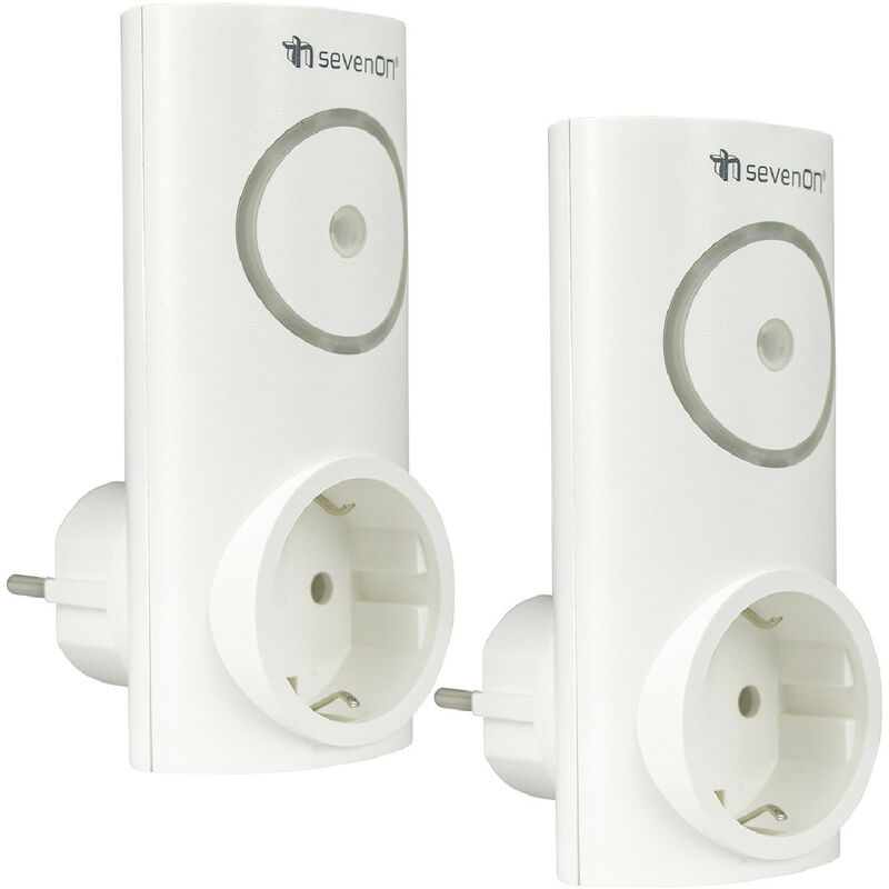 Pack 2 Enchufes Inteligentes WiFi Controladores de Aire Acondicionado vía Smartphone/APP 7hSevenOn Home
Pack 2 Enchufes Inteligentes WiFi Controladores de Aire Acondicionado vía Smartphone/APP 7hSevenOn Home