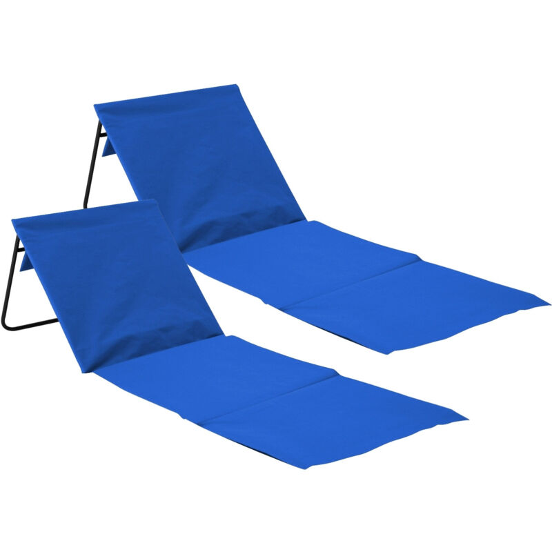 Pack 2 Esterillas Plegables de Playa Acolchadas con Respaldo 149,5x51x42,5cm 7house Color - Azul
Pack 2 Esterillas Plegables de Playa Acolchadas con Respaldo 149,5x51x42,5cm 7house Color - Azul