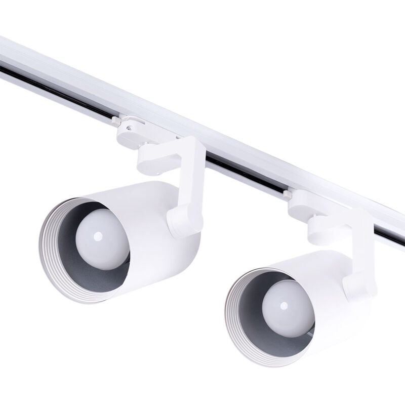 Greenice - Pack 2 Foco de Carril Monofásico E27 PAR30/A65 - Blanco (LUM-LUMTR-E27-W)
Greenice - Pack 2 Foco de Carril Monofásico E27 PAR30/A65 - Blanco (LUM-LUMTR-E27-W)