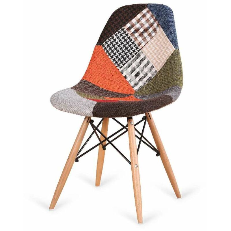 Pack 2 sillas patchwork modelo Dereck Patch. 42 cm(ancho) 81 cm(altura) 46 cm(fondo) Color HAYA
Pack 2 sillas patchwork modelo Dereck Patch. 42 cm(ancho) 81 cm(altura) 46 cm(fondo) Color HAYA