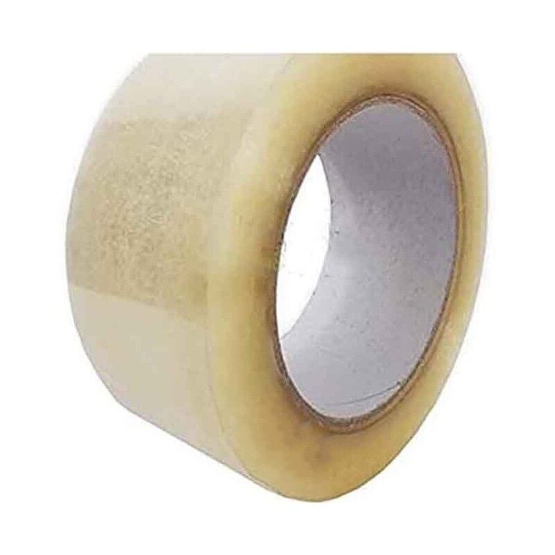 Pack 6 x Cinta adhesiva precinto 48x 135 metros transparente embalaje, ancho 4,8 cm
Pack 6 x Cinta adhesiva precinto 48x 135 metros transparente embalaje, ancho 4,8 cm