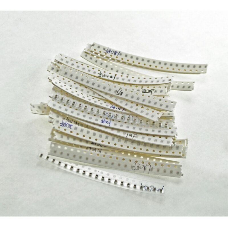 Pack 720 Condensadores SMD0603 - 20 condensadores de 36 valores diferentes de 1pF-10uF
Pack 720 Condensadores SMD0603 - 20 condensadores de 36 valores diferentes de 1pF-10uF