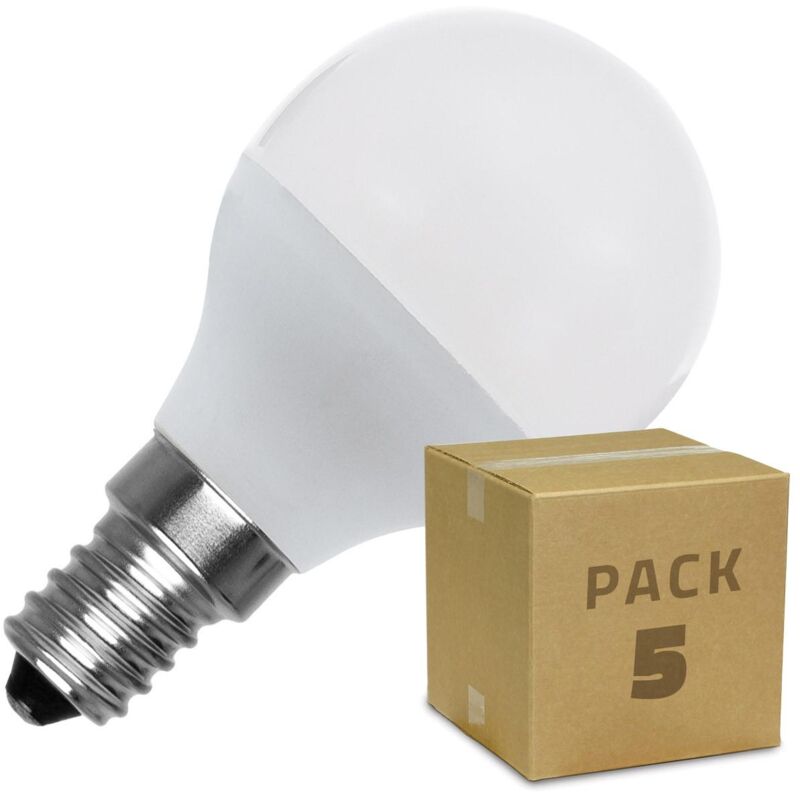 Pack Bombillas LED E14 Casquillo Fino G45 5W (5 un) Blanco Neutro 4000K - 4500K . - Blanco Neutro 4000K - 4500K
Pack Bombillas LED E14 Casquillo Fino G45 5W (5 un) Blanco Neutro 4000K - 4500K . - Blanco Neutro 4000K - 4500K