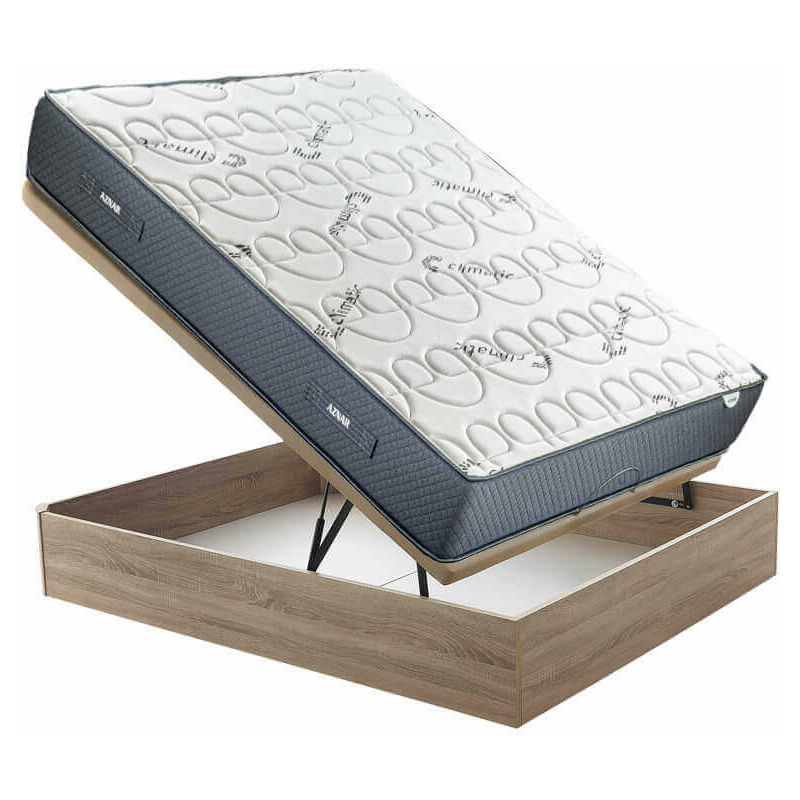 Colchón visco-grafeno Plus Khala 27 cm anti-acaros + Canapé Abatible 3D gran capacidad altura 38 cm | 150x200cm - Roble
Colchón visco-grafeno Plus Khala 27 cm anti-acaros + Canapé Abatible 3D gran capacidad altura 38 cm | 150x200cm - Roble