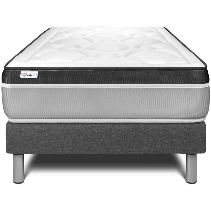 Pack Colchón VITAL ERGO 120 x 190 cm + Somier multiláminas, Muelles ensacados y espuma , 7 zonas de confort
Pack Colchón VITAL ERGO 120 x 190 cm + Somier multiláminas, Muelles ensacados y espuma , 7 zonas de confort