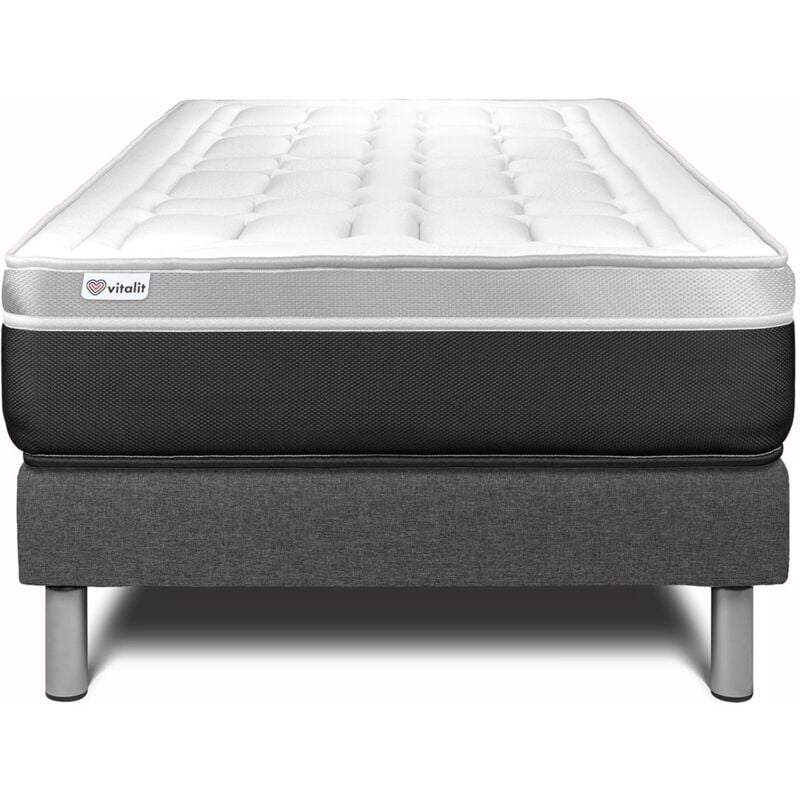 Vitalit - Pack Colchón VITAL SOFT 120 x 200 cm + Somier multiláminas, Espuma viscoelástica, 7 zonas de confort
Vitalit - Pack Colchón VITAL SOFT 120 x 200 cm + Somier multiláminas, Espuma viscoelástica, 7 zonas de confort