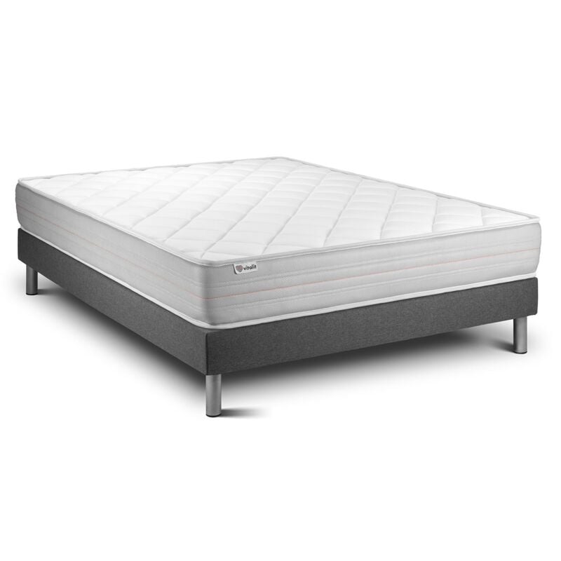 Vitalit - Pack Colchón VITALMEMO 135 x 200 cm + Somier multiláminas, Espuma viscoelástica, 3 zonas de confort
Vitalit - Pack Colchón VITALMEMO 135 x 200 cm + Somier multiláminas, Espuma viscoelástica, 3 zonas de confort