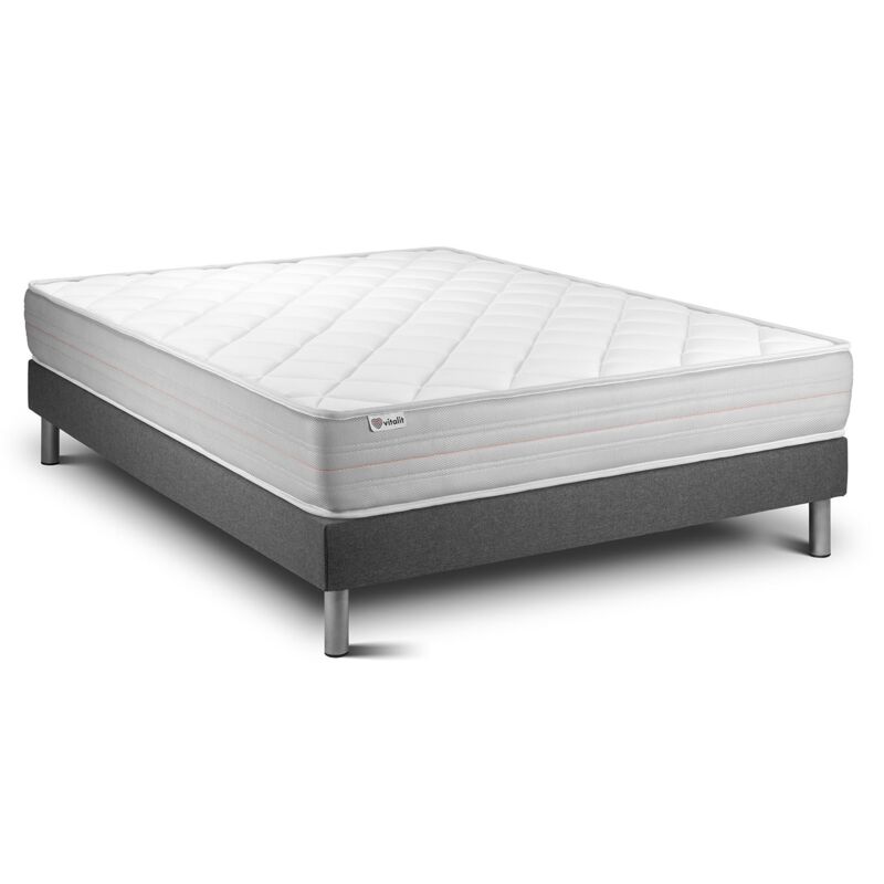 Pack Colchón VITALMEMO 150 x 190 cm + Somier multiláminas, Espuma viscoelástica, 3 zonas de confort
Pack Colchón VITALMEMO 150 x 190 cm + Somier multiláminas, Espuma viscoelástica, 3 zonas de confort
