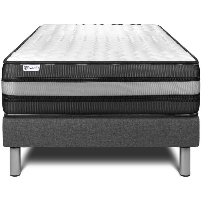 Vitalit - Pack Colchón VITALPOWER ZEN 120 x 190 cm + Somier multiláminas, Espuma viscoelástica, 5 zonas de confort
Vitalit - Pack Colchón VITALPOWER ZEN 120 x 190 cm + Somier multiláminas, Espuma viscoelástica, 5 zonas de confort