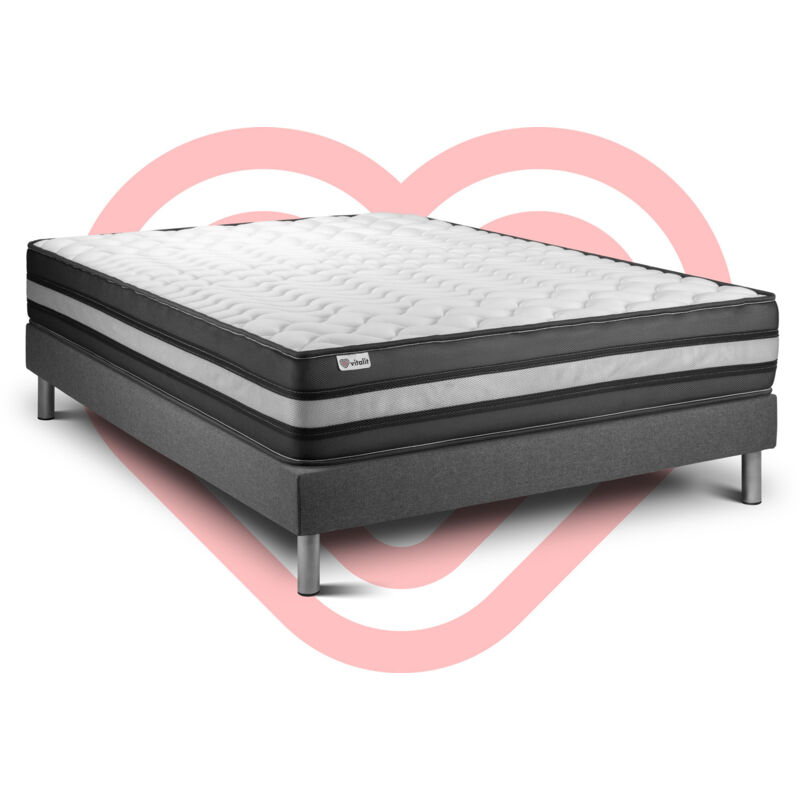 Vitalit - Pack Colchón VITALPOWER ZEN 200 x 200 cm + Somier multiláminas, Espuma viscoelástica, 5 zonas de confort
Vitalit - Pack Colchón VITALPOWER ZEN 200 x 200 cm + Somier multiláminas, Espuma viscoelástica, 5 zonas de confort
