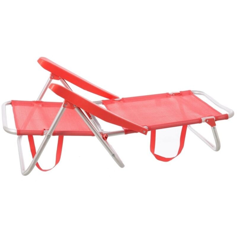 Lolahome - Pack de 2 sillas de playa reclinables convertibles en cama coral de aluminio y textileno
Lolahome - Pack de 2 sillas de playa reclinables convertibles en cama coral de aluminio y textileno