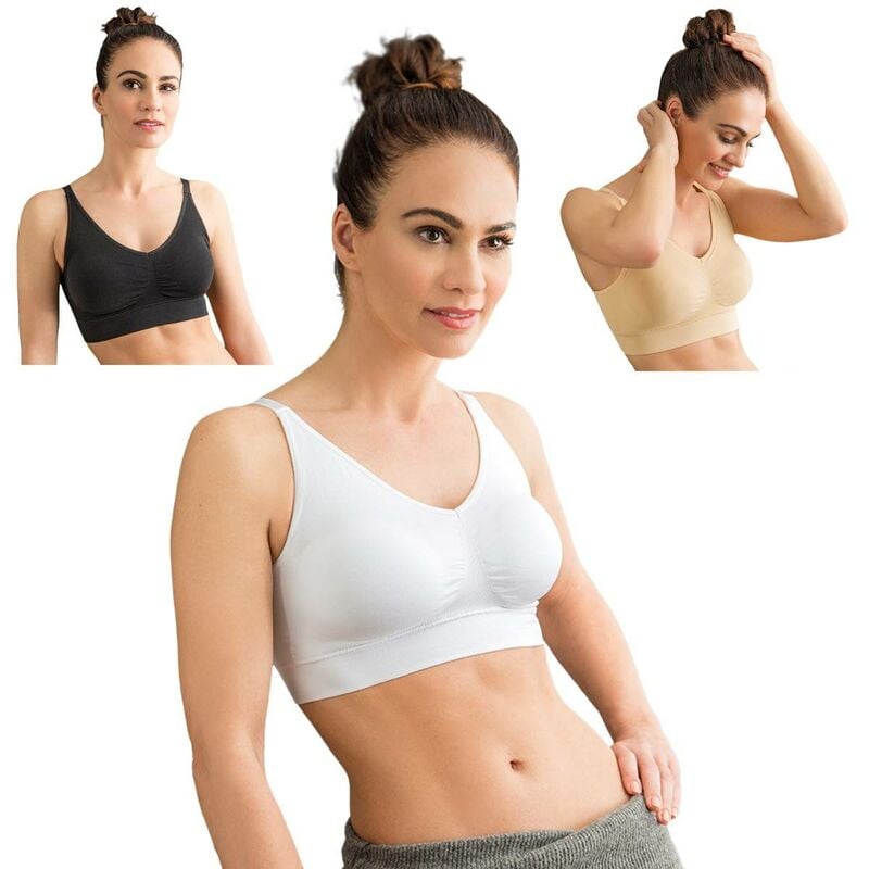 Teletiendaoutlet - Pack de 3 Sujetadores Comfortisse Uplift, el sujetador sin costuras Talla - XXL
Teletiendaoutlet - Pack de 3 Sujetadores Comfortisse Uplift, el sujetador sin costuras Talla - XXL