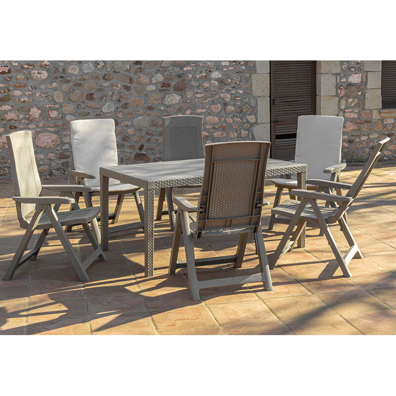 Pack de 4 Cojines Cuadrados reversibles - verde y crudo
