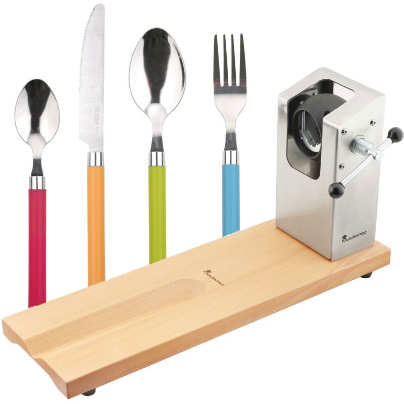 Bergner - Pack Jamonero Colección Masterpro y un Set 24Pcs Cubertería Acero Inoxidable Con Mangos Multicolor En Polipropileno Energy
Bergner - Pack Jamonero Colección Masterpro y un Set 24Pcs Cubertería Acero Inoxidable Con Mangos Multicolor En Polipropileno Energy