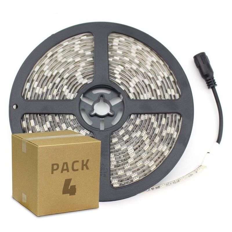 Pack Tira LED 12V DC SMD5050 60LED/m 5m IP65 (4 un) Blanco Frío 6000K - 6500K . - Blanco Frío 6000K - 6500K
Pack Tira LED 12V DC SMD5050 60LED/m 5m IP65 (4 un) Blanco Frío 6000K - 6500K . - Blanco Frío 6000K - 6500K