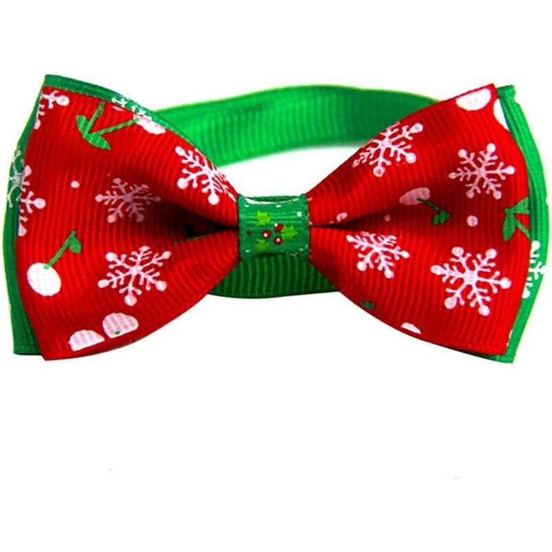 Pajarita Collar de perro Gato Cachorro Navidad Accesorios de disfraces ajustables Ropa Disfraces lindos para mascotas
Pajarita Collar de perro Gato Cachorro Navidad Accesorios de disfraces ajustables Ropa Disfraces lindos para mascotas