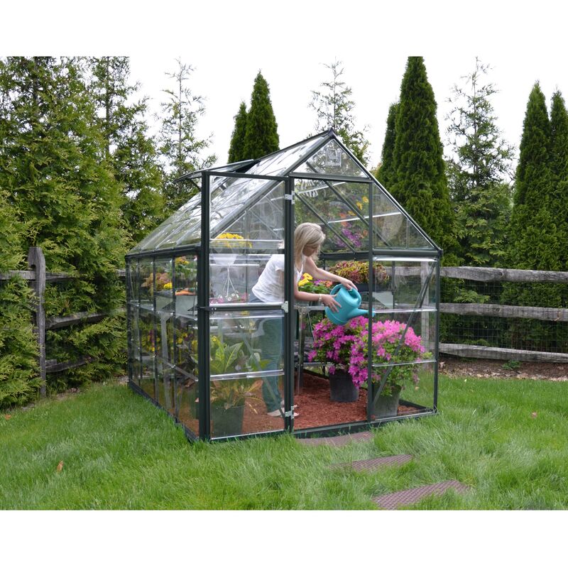 Palram - Canopia Harmony Invernadero De Jardín Policarbonato Transparente 247X185X208 cm Gris
Palram - Canopia Harmony Invernadero De Jardín Policarbonato Transparente 247X185X208 cm Gris