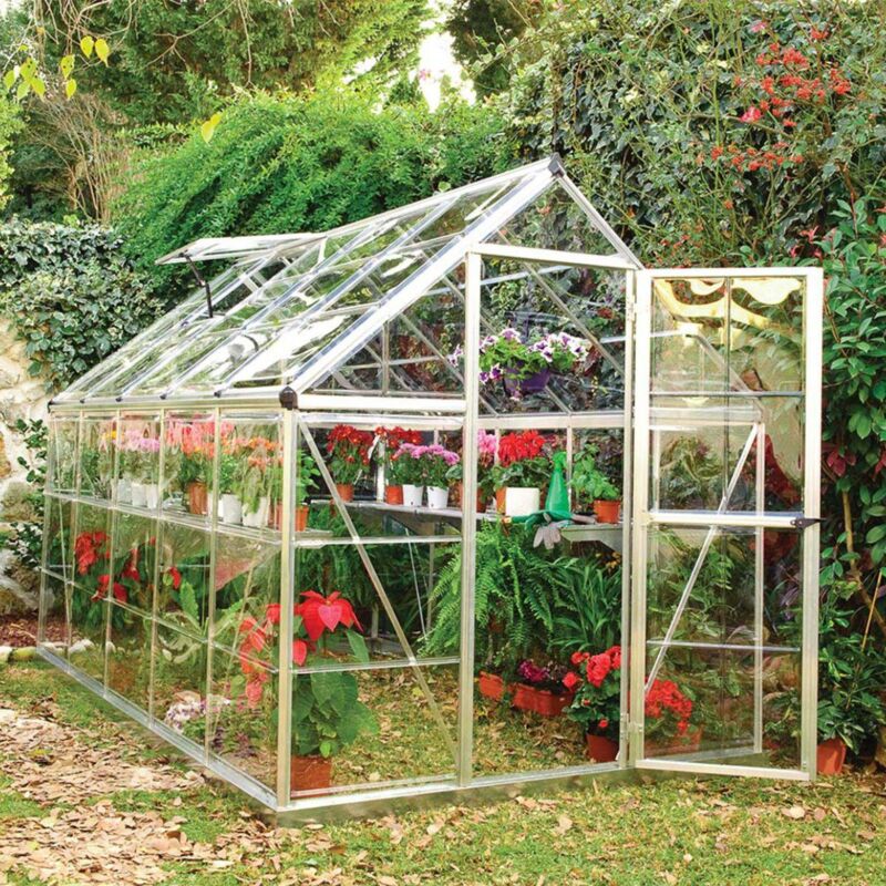 Palram - Canopia Harmony Invernadero De Jardín Policarbonato Transparente 306X185X208 cm Plateado
Palram - Canopia Harmony Invernadero De Jardín Policarbonato Transparente 306X185X208 cm Plateado