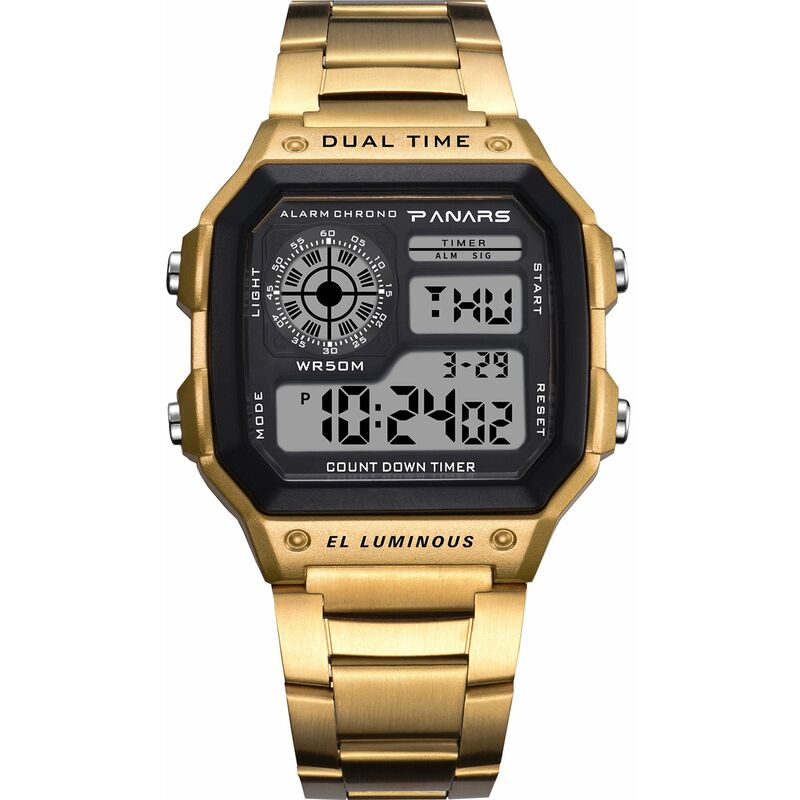 Reloj deportivo digital para hombre Modo de hora dual Relojes de negocios masculinos Fecha Semana Reloj despertador Retroiluminacion Cuenta regresiva
Reloj deportivo digital para hombre Modo de hora dual Relojes de negocios masculinos Fecha Semana Reloj despertador Retroiluminacion Cuenta regresiva