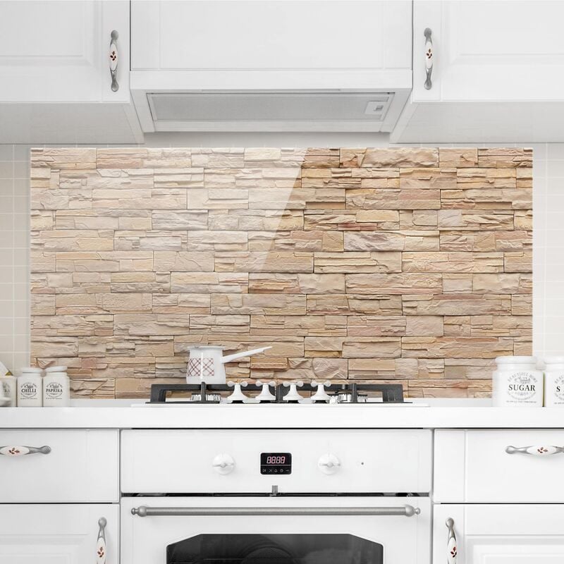 Bilderwelten - Panel antisalpicaduras de cristal - Asian Stonewall - Large Brigth Stone Wall Of Cosy Stones - Horizontal 1:2 Dimensión LxA: 40cm x
Bilderwelten - Panel antisalpicaduras de cristal - Asian Stonewall - Large Brigth Stone Wall Of Cosy Stones - Horizontal 1:2 Dimensión LxA: 40cm x