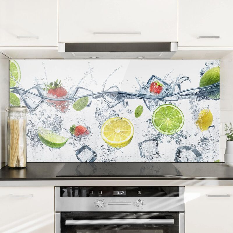 Panel antisalpicaduras de cristal - Fruit Cocktail - Horizontal 1:2 Dimensión LxA: 40cm x 80cm
Panel antisalpicaduras de cristal - Fruit Cocktail - Horizontal 1:2 Dimensión LxA: 40cm x 80cm