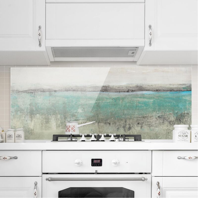 Panel antisalpicaduras de cristal - Horizon Over Turquoise I - Panorámico Dimensión LxA: 50cm x 125cm
Panel antisalpicaduras de cristal - Horizon Over Turquoise I - Panorámico Dimensión LxA: 50cm x 125cm