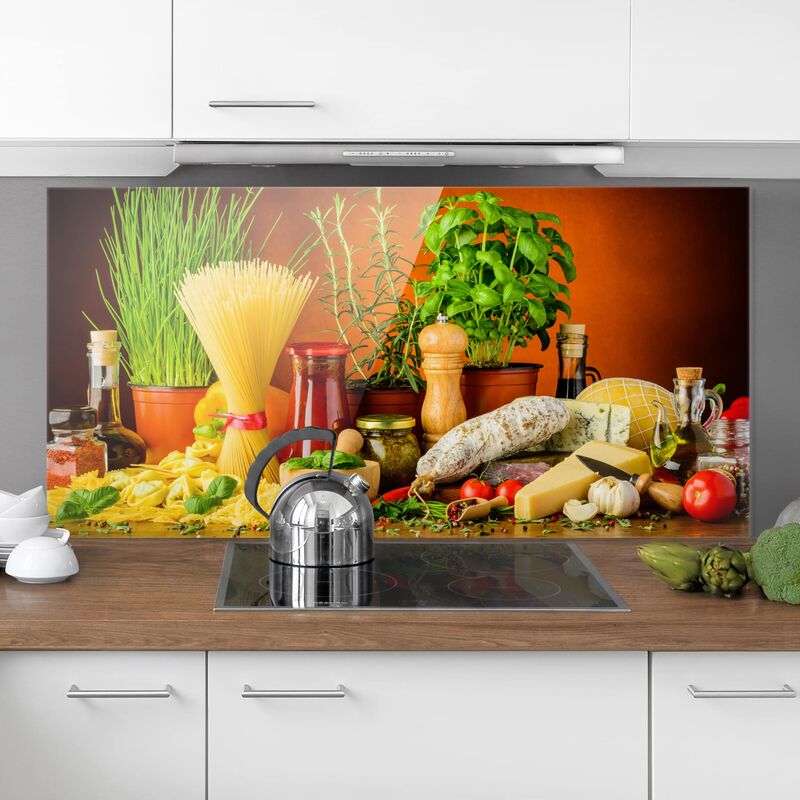 Panel antisalpicaduras de cristal - Italian Kitchen - Horizontal 1:2 Dimensión LxA: 40cm x 80cm
Panel antisalpicaduras de cristal - Italian Kitchen - Horizontal 1:2 Dimensión LxA: 40cm x 80cm