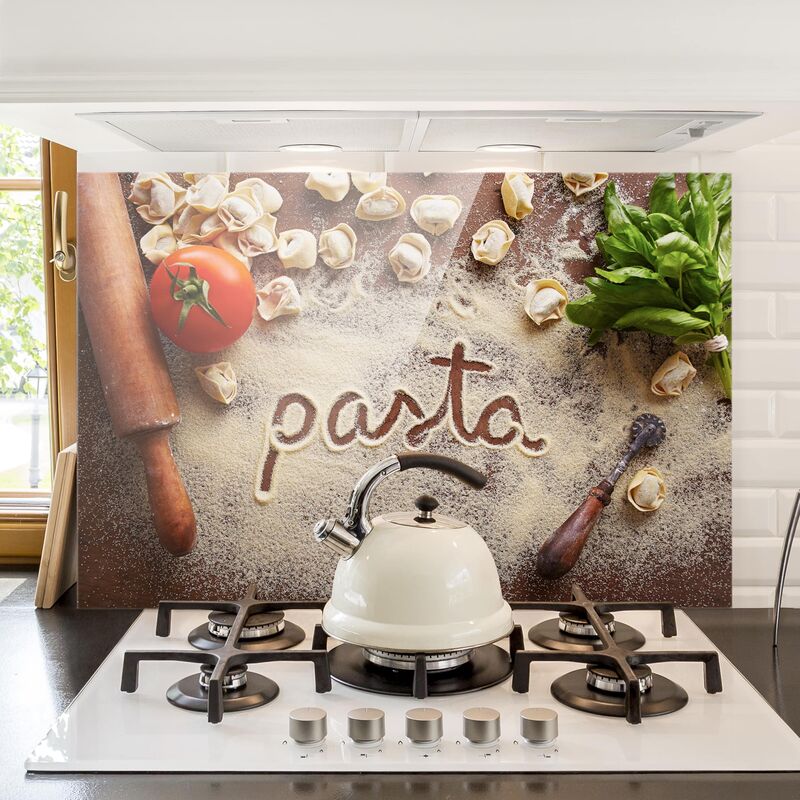 Panel antisalpicaduras de cristal - pasta Italiana - Horizontal 2:3 Dimensión LxA: 40cm x 60cm
Panel antisalpicaduras de cristal - pasta Italiana - Horizontal 2:3 Dimensión LxA: 40cm x 60cm