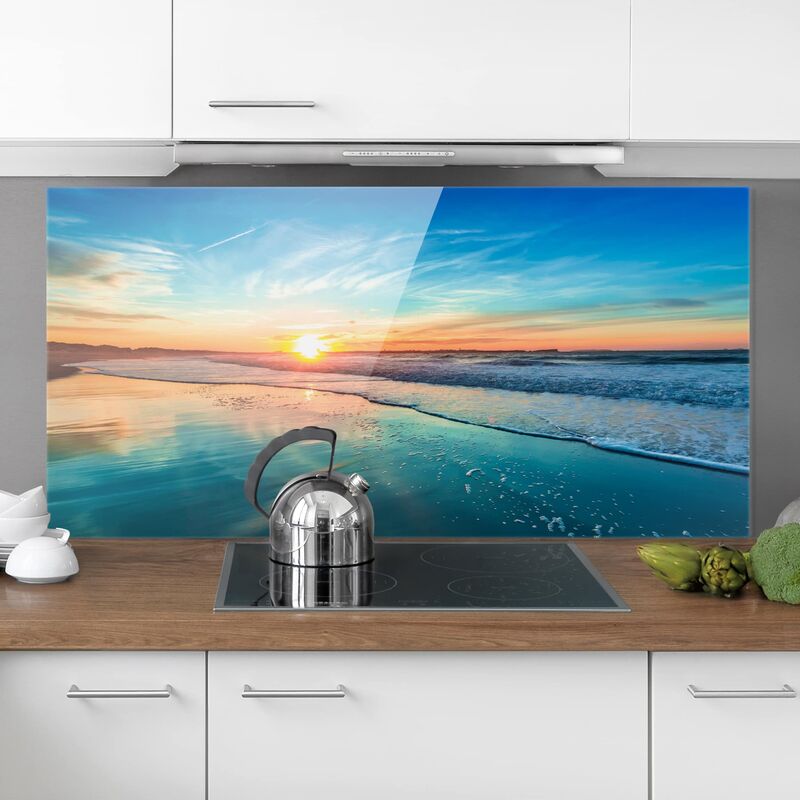 Panel antisalpicaduras de cristal - Romantic Sunset By The Sea - Horizontal 1:2 Dimensión LxA: 40cm x 80cm
Panel antisalpicaduras de cristal - Romantic Sunset By The Sea - Horizontal 1:2 Dimensión LxA: 40cm x 80cm