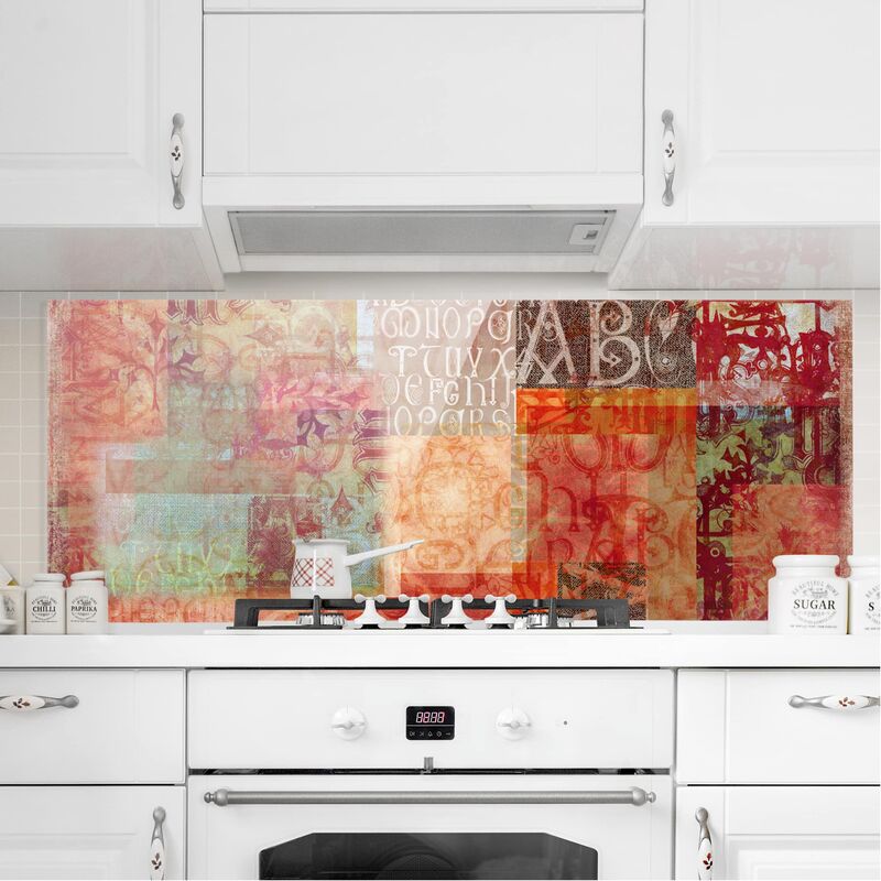 Bilderwelten - Panel antisalpicaduras de cristal - Type Specimen - Panorámico Dimensión LxA: 50cm x 125cm
Bilderwelten - Panel antisalpicaduras de cristal - Type Specimen - Panorámico Dimensión LxA: 50cm x 125cm