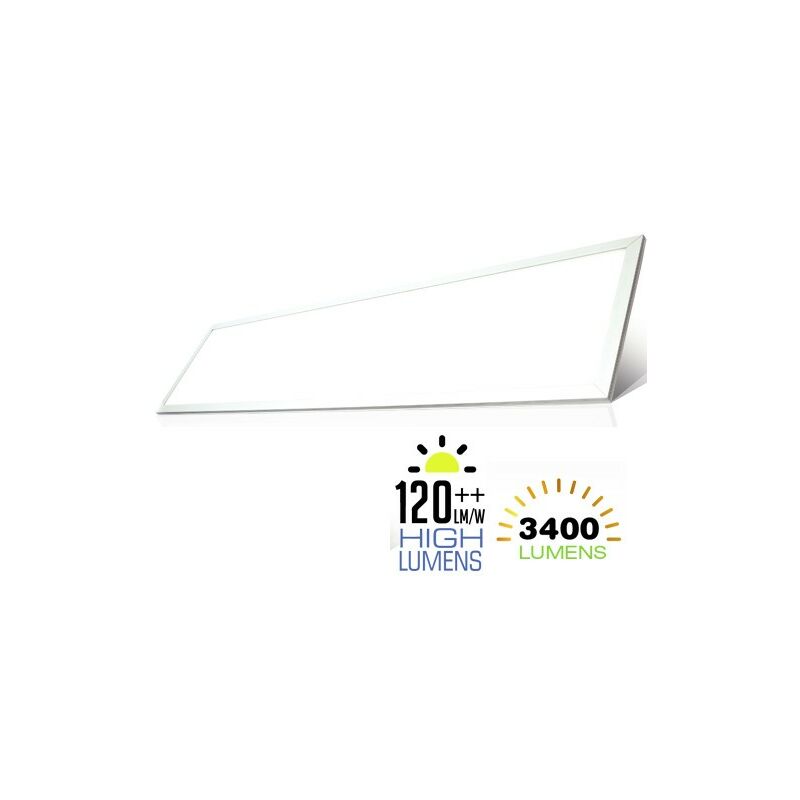 V-tac - Panel LED HIGH LUMEN 29W 1200 mm x 300 mm 120° driver incluido Temperatura de color - 4500K Blanco natural
V-tac - Panel LED HIGH LUMEN 29W 1200 mm x 300 mm 120° driver incluido Temperatura de color - 4500K Blanco natural