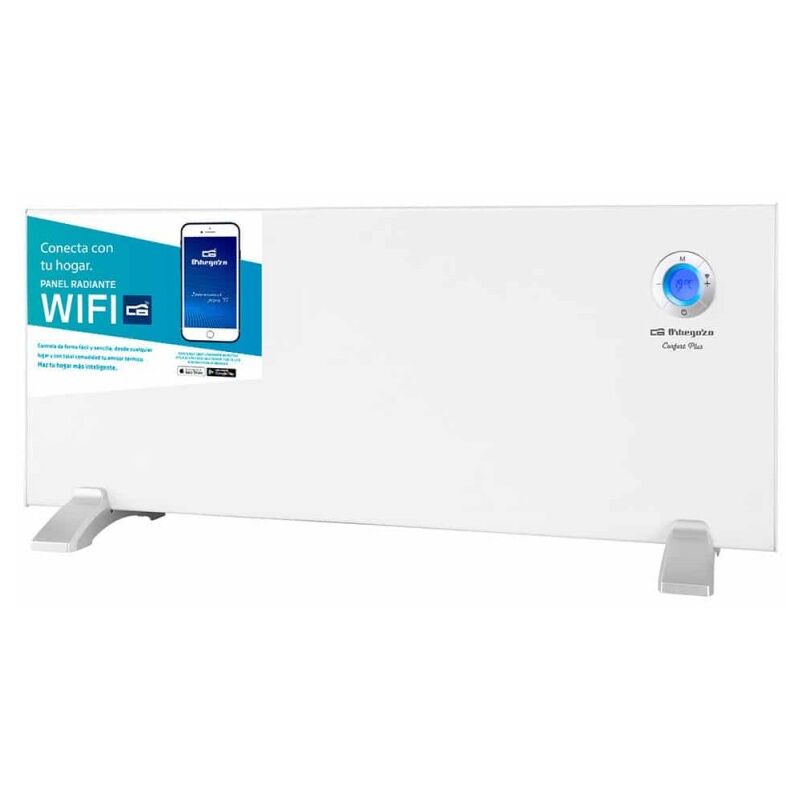 Panel radiante Orbegozo WIFI. Potencia: 2000W. Conexión inalámbrica APP. Rango de temperatura: 7ºC - 35ºC.
Panel radiante Orbegozo WIFI. Potencia: 2000W. Conexión inalámbrica APP. Rango de temperatura: 7ºC - 35ºC.