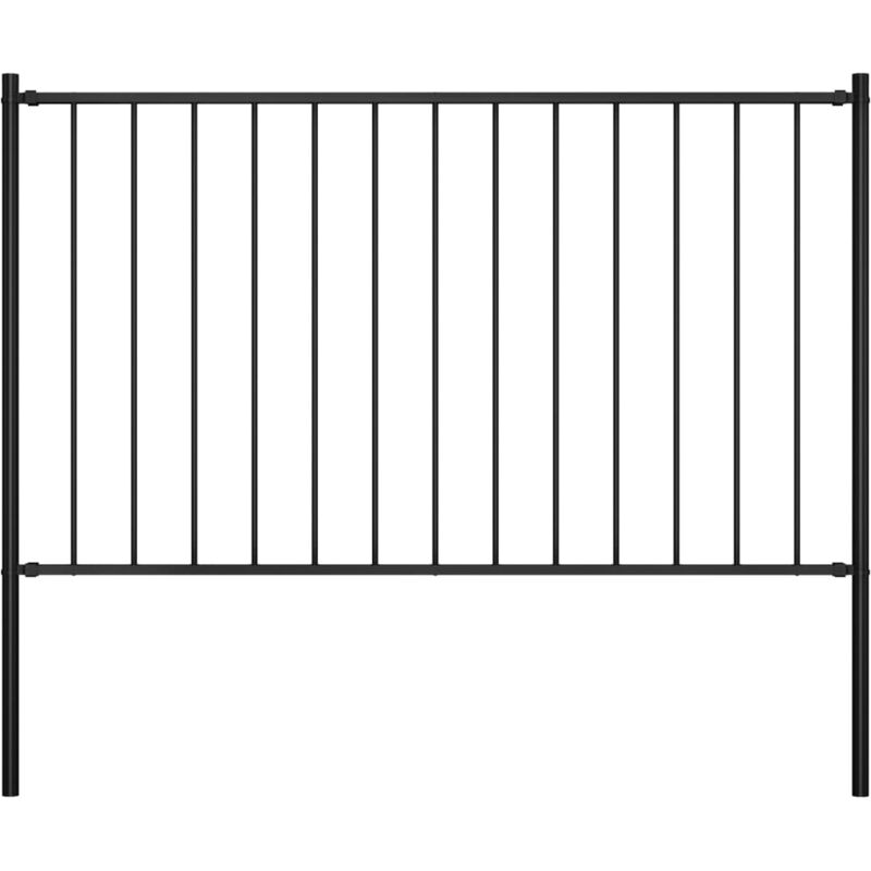 Panel valla y postes acero recubrimiento polvo negro 1,7x1,25m - Negro - Vidaxl
Panel valla y postes acero recubrimiento polvo negro 1,7x1,25m - Negro - Vidaxl
