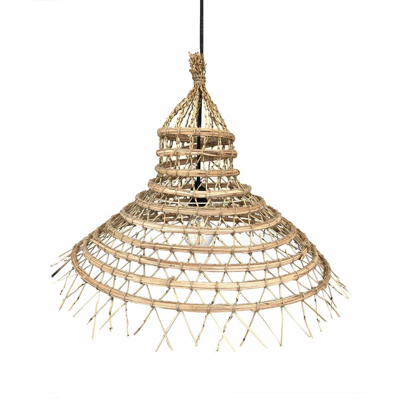 Pantalla GAIA INDOOR de fibra de palmera datilera natural para E27 de 60 cm de diámetro
Pantalla GAIA INDOOR de fibra de palmera datilera natural para E27 de 60 cm de diámetro