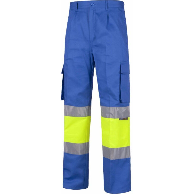 Pantalón industrial de alta visibilidad combinado en colores flúor C4018 | 52 - Celeste+Amarillo A.V. - Workteam
Pantalón industrial de alta visibilidad combinado en colores flúor C4018 | 52 - Celeste+Amarillo A.V. - Workteam