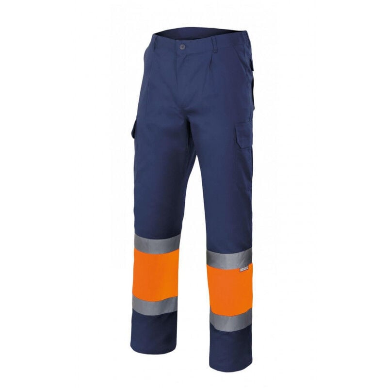 Pantalón bicolor de alta visibilidad con cintura elástica Multibolsillos VELILLA Serie 157 | 2XL - Azul marino / Naranja flúor
Pantalón bicolor de alta visibilidad con cintura elástica Multibolsillos VELILLA Serie 157 | 2XL - Azul marino / Naranja flúor