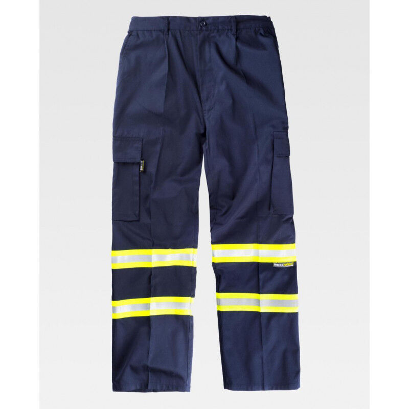 Pantalón recto con cintas reflectante-fluorescentes WORKTEAM Combi B1436 | 40 - Marino+Amarillo A.V.
Pantalón recto con cintas reflectante-fluorescentes WORKTEAM Combi B1436 | 40 - Marino+Amarillo A.V.