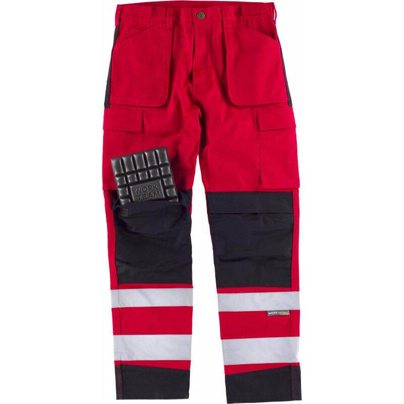 Pantalón de alta visibilidad de triple costura con rodilleras WORKTEAM C2913 | 40
Pantalón de alta visibilidad de triple costura con rodilleras WORKTEAM C2913 | 40