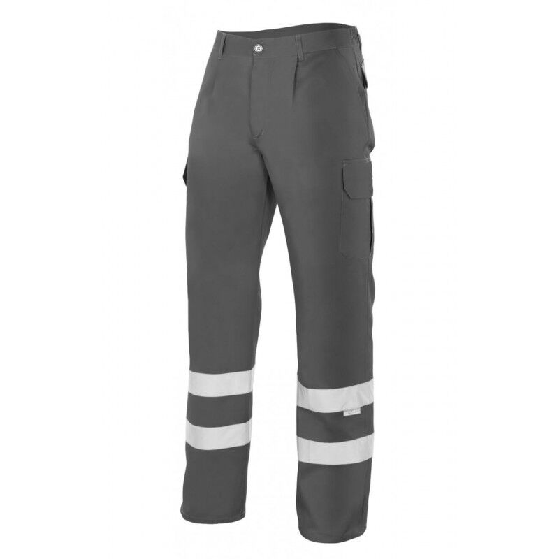 Pantalón con cintas reflectantes multibolsillos con costura trasera de seguridad VELILLA Serie 159 | Gris - L
Pantalón con cintas reflectantes multibolsillos con costura trasera de seguridad VELILLA Serie 159 | Gris - L