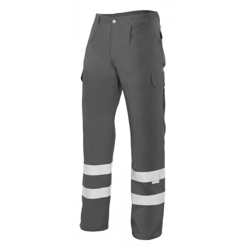 Pantalón con cintas reflectantes multibolsillos con costura trasera de seguridad VELILLA Serie 159 | Gris - XL
Pantalón con cintas reflectantes multibolsillos con costura trasera de seguridad VELILLA Serie 159 | Gris - XL