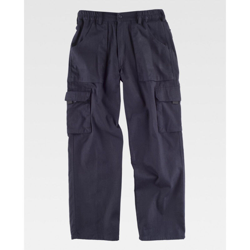 Pantalón de algodón de bolsillos con cartera de velcro WORKTEAM Future WF1400 | Azul marino - 48
Pantalón de algodón de bolsillos con cartera de velcro WORKTEAM Future WF1400 | Azul marino - 48