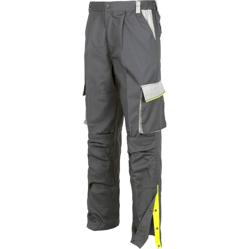 Pantalón con refuerzos para añadir rodilleras Future WF5852 | 46 - Gris Oscuro+Gris Claro - Workteam 
Pantalón con refuerzos para añadir rodilleras Future WF5852 | 46 - Gris Oscuro+Gris Claro - Workteam