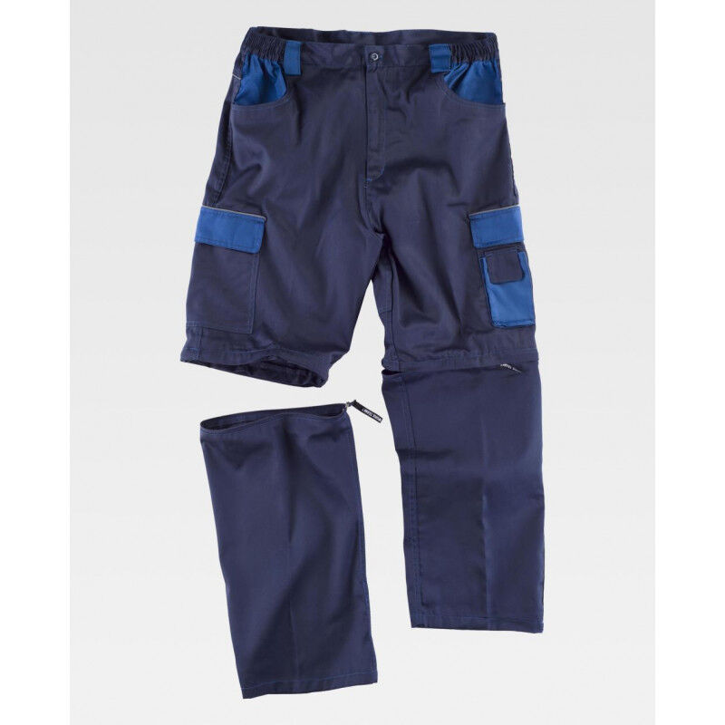Pantalón industrial desmontable con refuerzo Future WF1850 | 44 - Marino+Azafata - Workteam
Pantalón industrial desmontable con refuerzo Future WF1850 | 44 - Marino+Azafata - Workteam