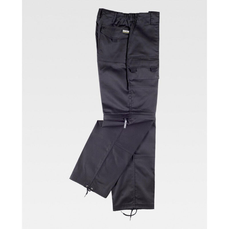 Pantalón Industrial multibolsillos con perneras desmontables B1420 | Negro - 46 - Workteam
Pantalón Industrial multibolsillos con perneras desmontables B1420 | Negro - 46 - Workteam