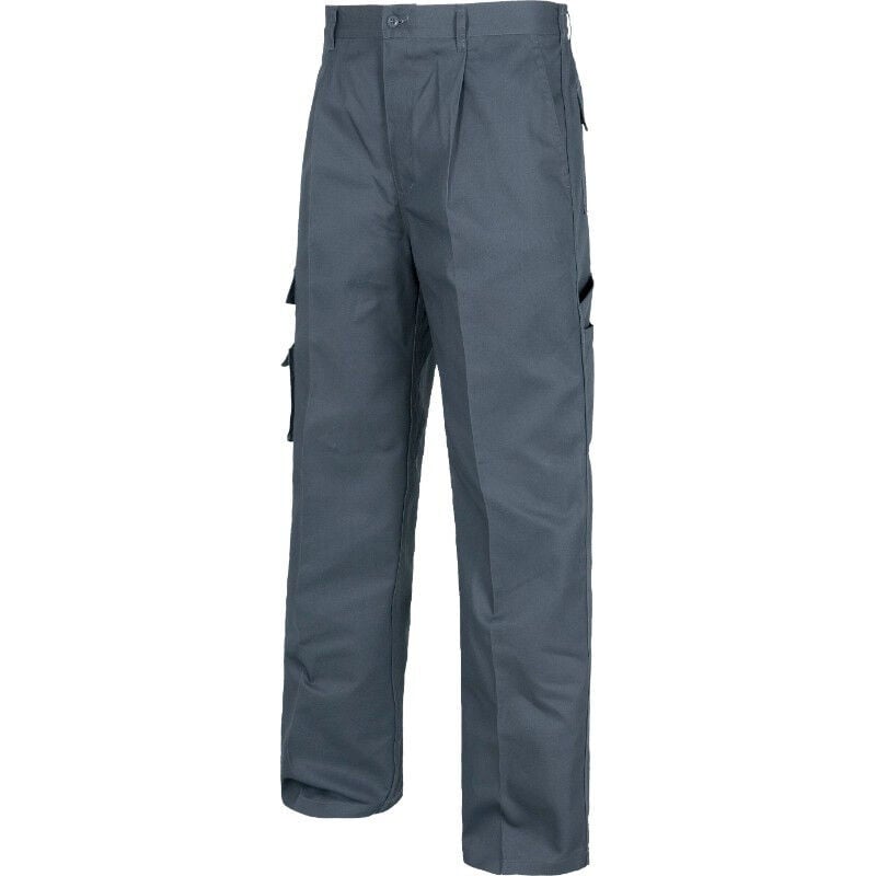 Pantalón de triple costura con bolsillo para móvil B1409 | Gris - 52 - Workteam
Pantalón de triple costura con bolsillo para móvil B1409 | Gris - 52 - Workteam