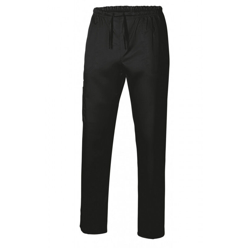 Pantalón sanitario tipo pijama stretch ajustable con cintas VELILLA Serie 533006S | Negro - XS
Pantalón sanitario tipo pijama stretch ajustable con cintas VELILLA Serie 533006S | Negro - XS