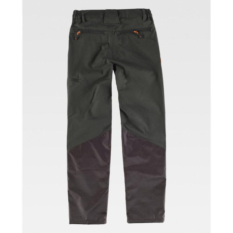 Pantalón sport recto con refuerzos en tejido combinado S8335 | M - Verde caza / Marrón - Workteam
Pantalón sport recto con refuerzos en tejido combinado S8335 | M - Verde caza / Marrón - Workteam